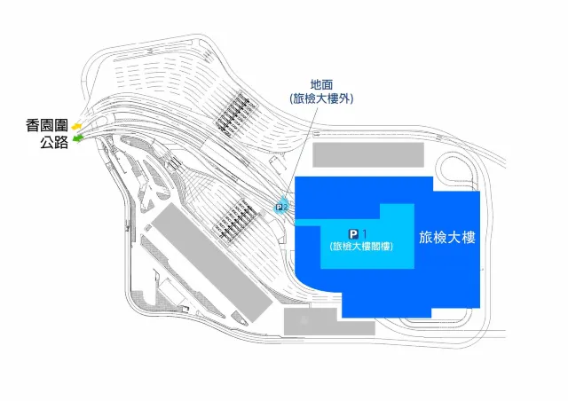 蓮塘口岸香園圍停車場