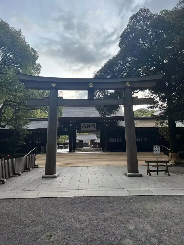 東京跨年:明治神宮