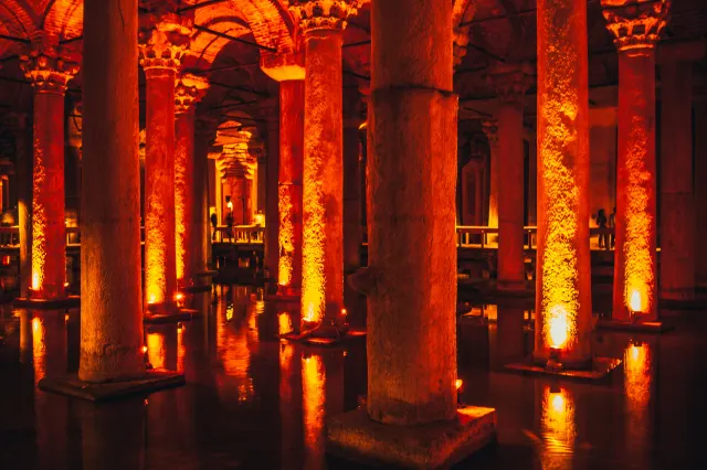 이스탄불 여행 예라바탄 지하 궁전