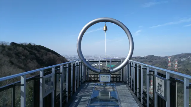 明神山自然の森公園 展望デッキ