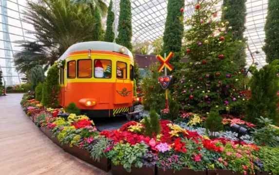 濱海灣花園 聖誕火車展