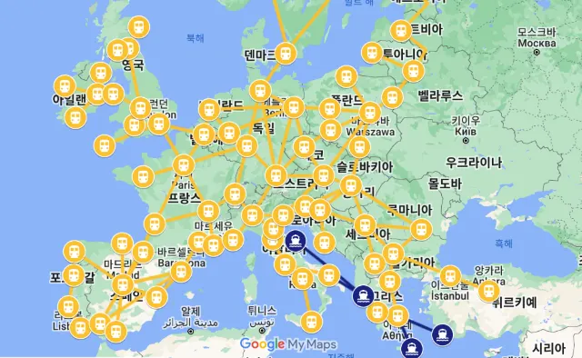 유레일패스 종류