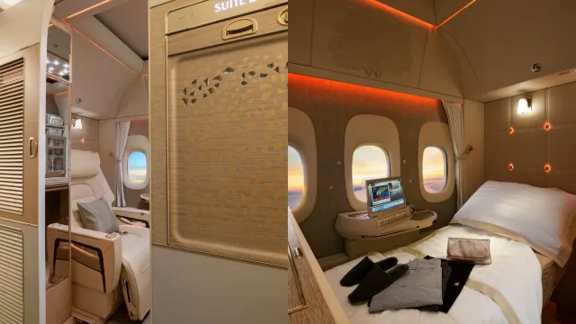 Первый класс в Emirates