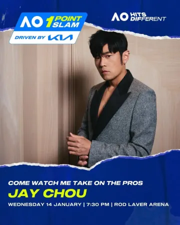 娛樂界巨星周杰倫參賽