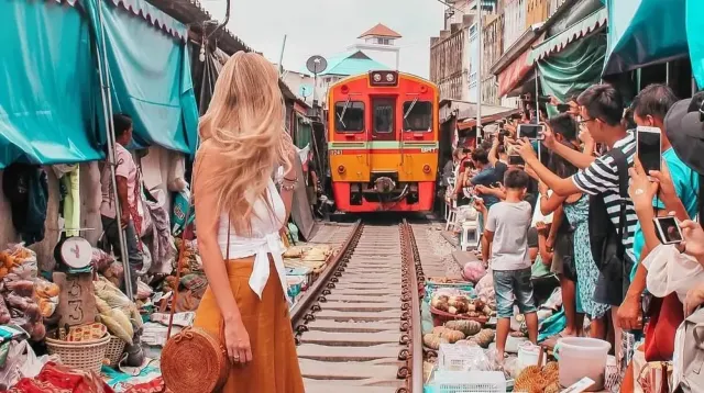美功鐵道市集 Mae Klong｜曼谷市集