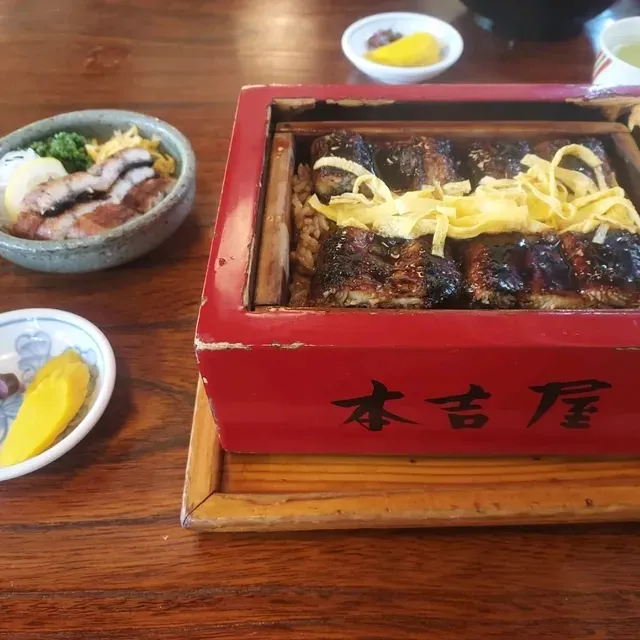 福岡美食推薦:鰻魚蒸籠飯|元祖本吉屋