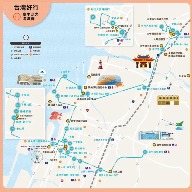 台灣好行679台中活力海洋線