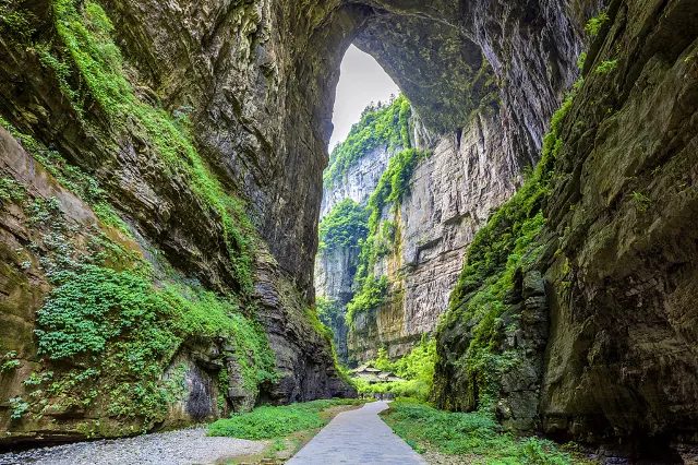 чунцин Геопарк Улун (Wulong Karst Geological Park)