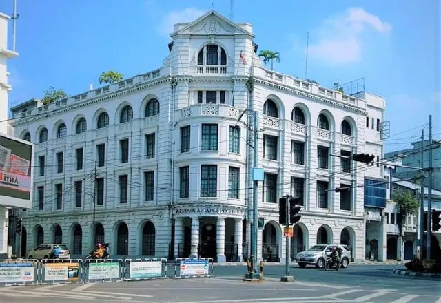 gedung london view