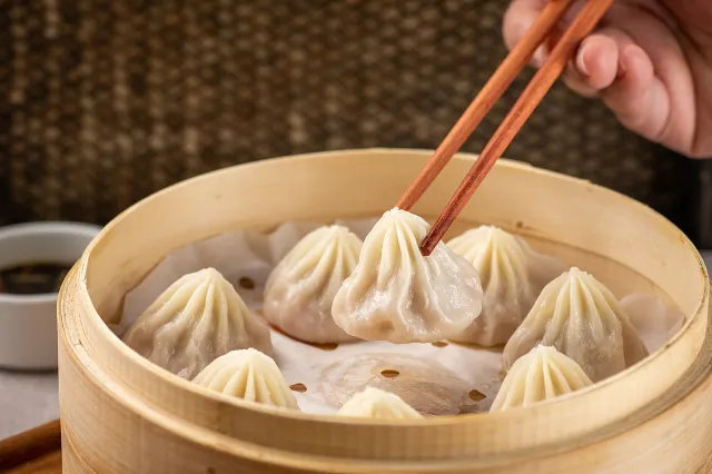 shanghai xiaolongbao dumplings