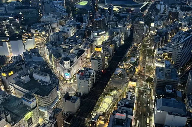 澀谷 SHIBUYA SKY 夜景