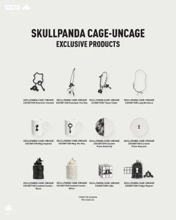SKULLPANDA CAGE-UNCAGE Showcase | Exclusive Products