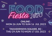 Immerse yourself in a vibrant tapestry of aromas and tastes at the Takashimaya Food Fiesta!