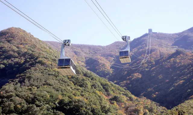 기차여행 1박 2일 밀양 영남알프스 얼음골케이블카