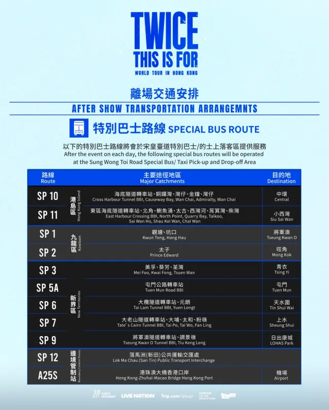 TWICE香港演唱會2025】12月6–7日啟德體育園開演！演出時間・座位圖