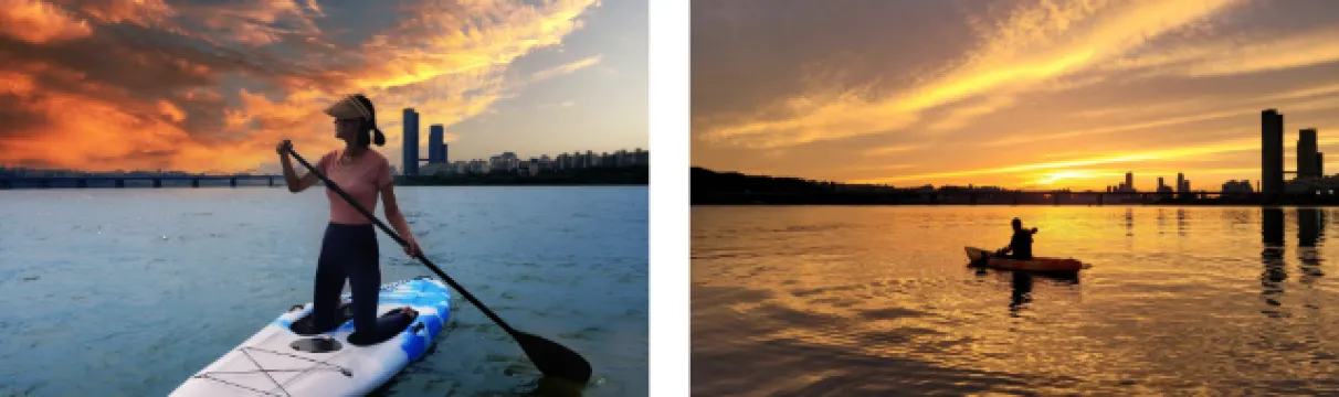 한강 페스티벌 선셋