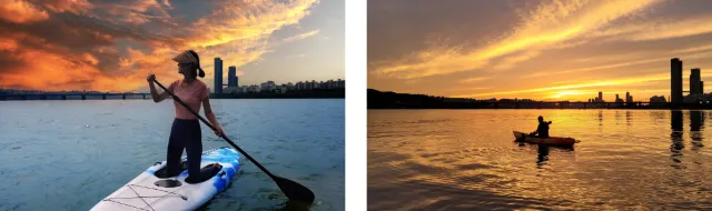 한강 페스티벌 선셋