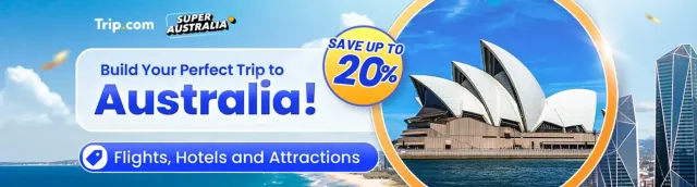 Limited-time Deals to Australia: up to 20% Off