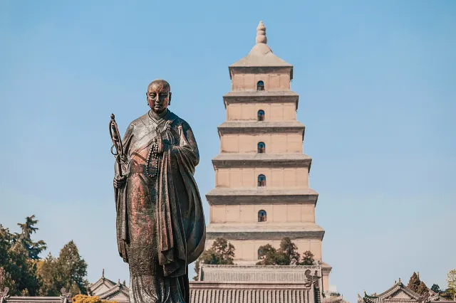 xi'an Big Wild Goose Pagoda
