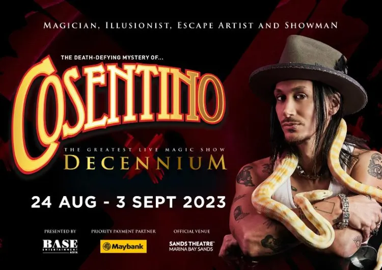 Cosentino: Decennium - The Greatest Live Magic Show