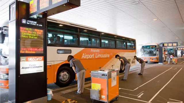 나리타공항 리무진버스 정류장