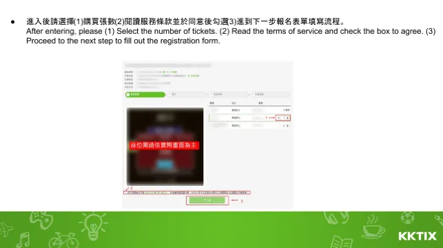 KKTIX 搶票流程