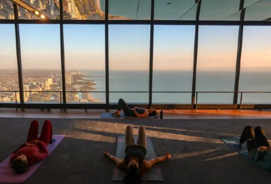 Yoga in the Sky