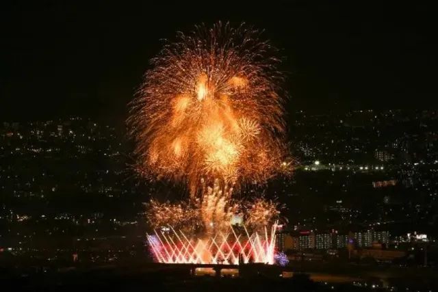 大阪豬名川花火大會