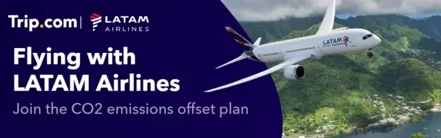 Trip.com Promo Code UK: Fly with LATAM Airlines