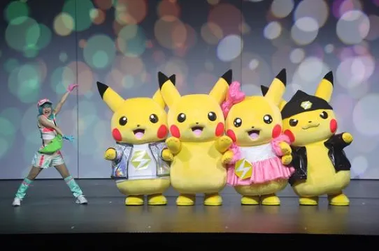 演出:「皮卡皮卡電光閃閃!」