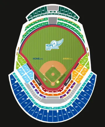 2025 희망더하기 자선야구대회 좌석배치도