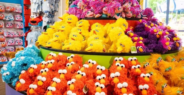 Souvenir shopping in Sesame Place San Diego