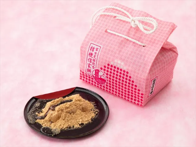 富士芝櫻限定桔梗信玄餅