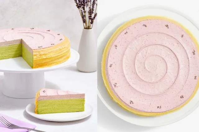 Lady M「薰衣草抹茶千層蛋糕」