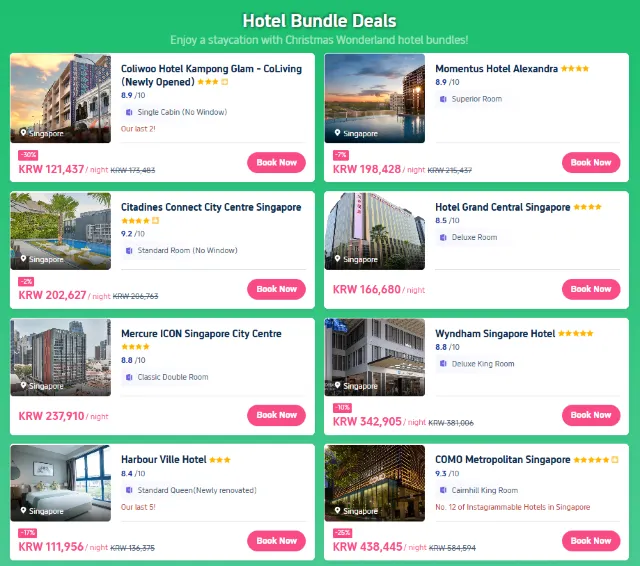 Christmas Wonderland 2025 Hotel Bundle Deals