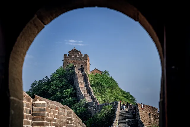 jinshanling great wall section near beijing