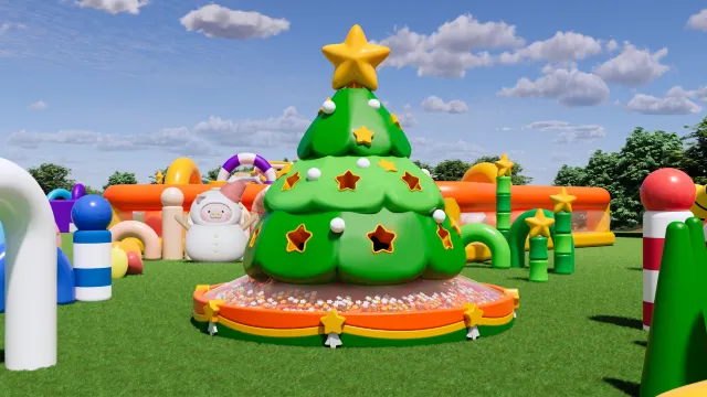 Merry Balloon Park 「互動打卡區」