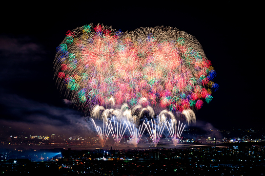 花火まとめ 嘉麻市一夜城まつり花火大会(福岡県嘉麻市) | 空花火2026