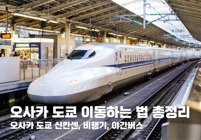 오사카 도쿄 이동하는 법 총정리