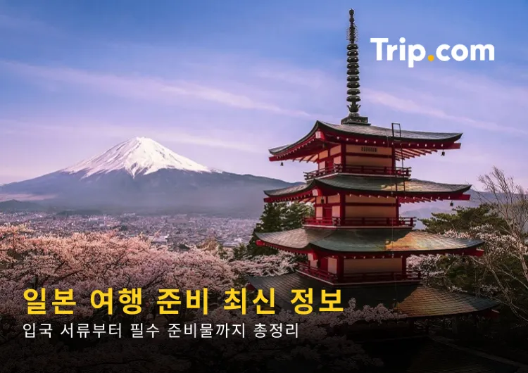 일본 여행 준비 최신 정보 | 입국 서류부터 필수 준비물까지 총정리