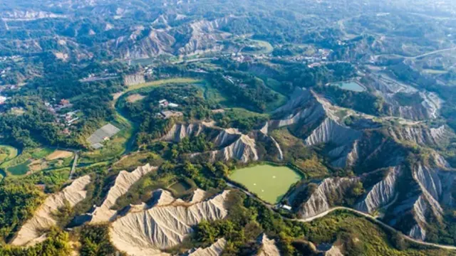 月世界地景公園