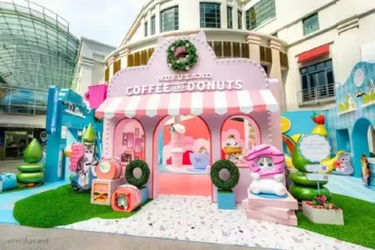 全島17商場變身Mofusand樂園