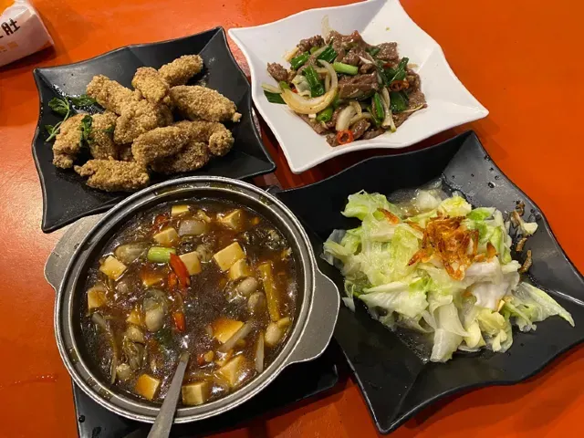 夏の新鮮なシーフード