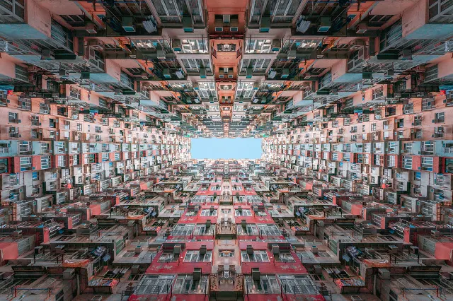 Hong Kong Monster Building at Quarry Bay