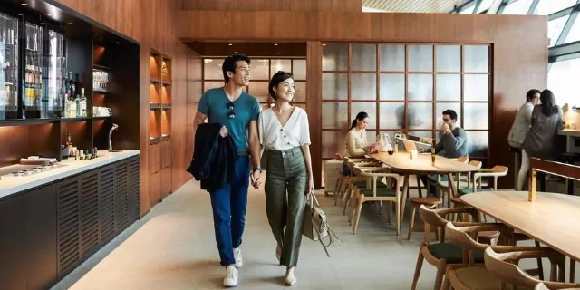 香港機場國泰Lounge