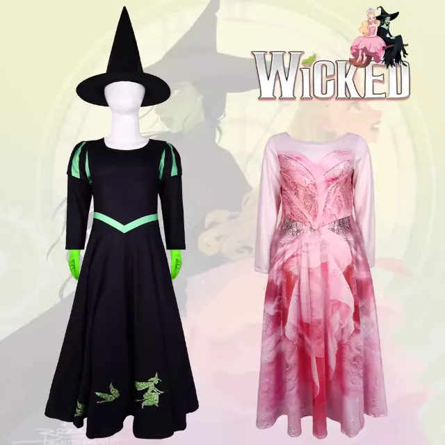 萬聖節魔法壞女巫裝扮