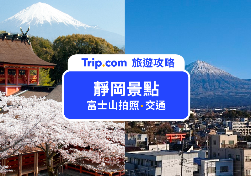 【靜岡景點】富士山拍照地點大公開！2026 靜岡自由行景點攻略一次看