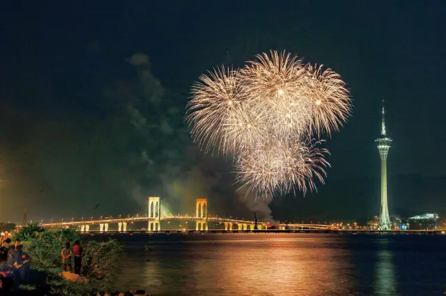 澳門國際煙花比賽匯演2025 氹仔海洋大馬路