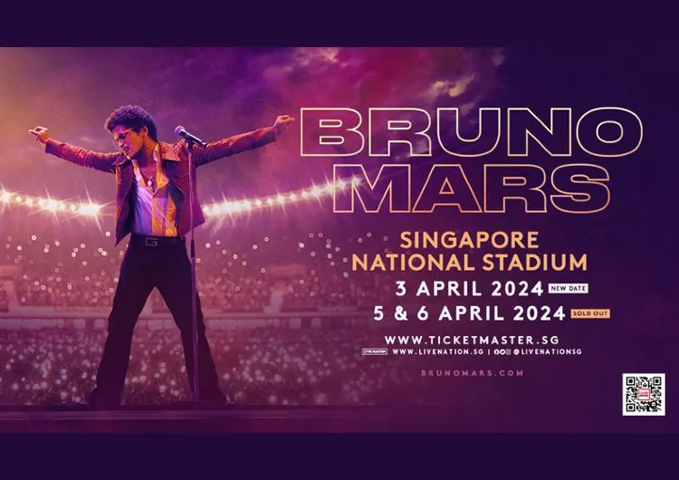 Bruno Mars Live in Singapore