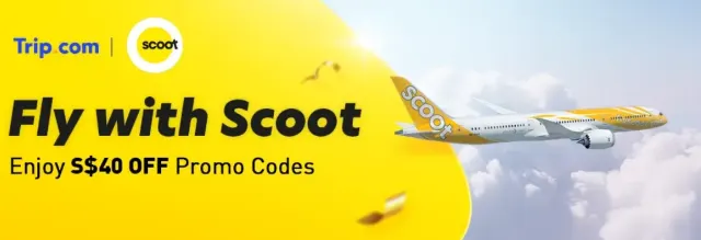 Trip.com Promo Code Singapore: Scoot Flight Promotions